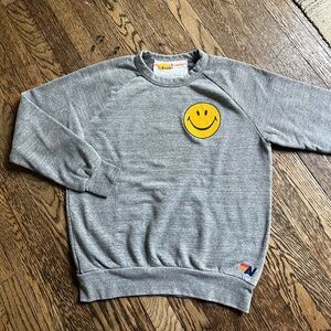 Aviator Nation smiley sweatshirt